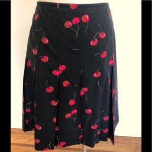 Context cotton skirt